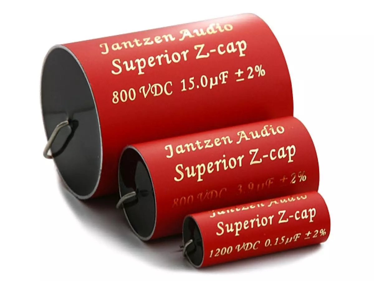 Jantzen Superior Z-Cap 0,56µF 800VDC 2% MKP dia-17 / 43mm. hor., Selvbygg, Jantzen Audio, 001-0522