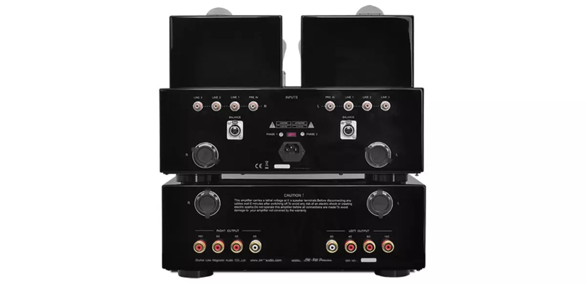 LM Audio 845 Premium, Stereo, Line Magnetic Audio, 5732213830079, 1000005, LM Audio 845 Premium , Sort, 8174637056661, 1000730
