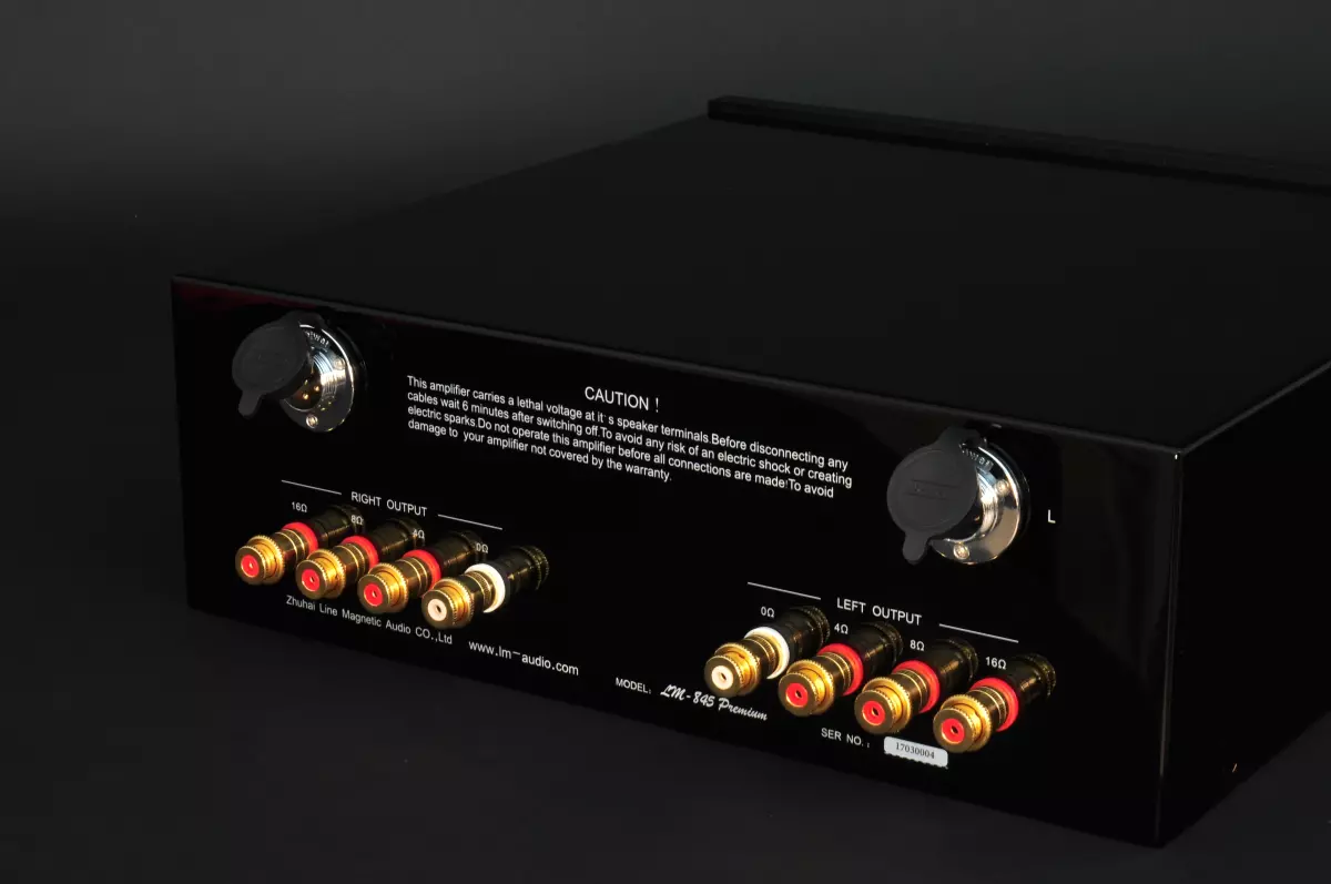 LM Audio 845 Premium, Stereo, Line Magnetic Audio, 5732213830079, 1000005, LM Audio 845 Premium , Sort, 8174637056661, 1000730