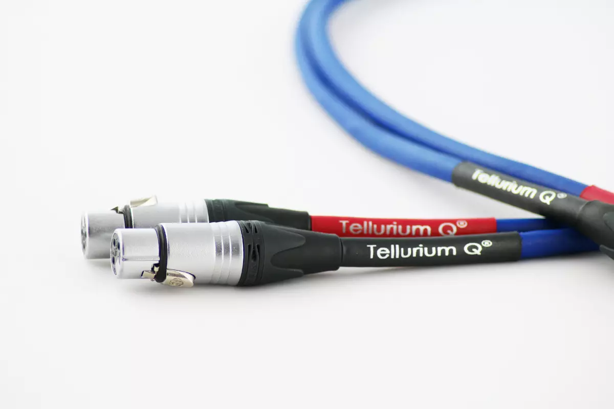 Tellurium Q Blue XLR, Kabler, Tellurium Q Ltd, 8912274133976, 1000518, Tellurium Q Blue XLR , 1m, 5249564485655, 1001321