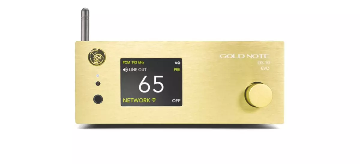 Gold Note DS-10 EVO, Stereo, Gold Note, 111112956, Gold Note DS-10 EVO, Black, 111112957, Gold Note DS-10 EVO, Silver, 111112958, Gold Note DS-10 EVO, Gold, 111112959