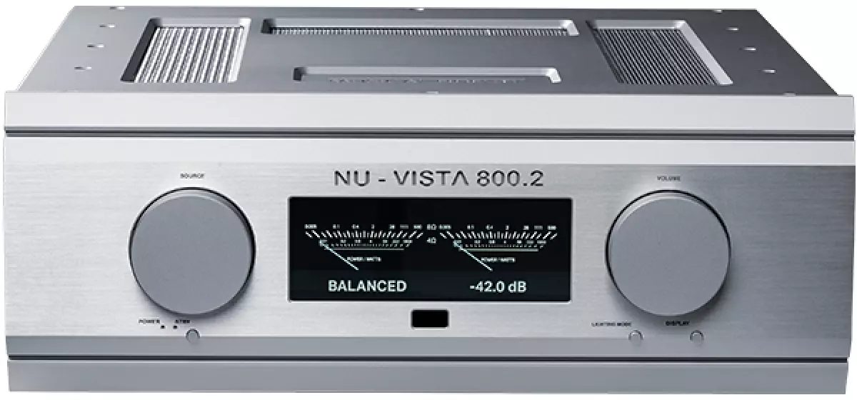 MUSICAL FIDELITY NU-VISTA 800.2, Stereo, Musical Fidelity, 111113905, MUSICAL FIDELITY NU-VISTA 800.2, Sort, 111114007, MUSICAL FIDELITY NU-VISTA 800.2, Sølv, 111114008