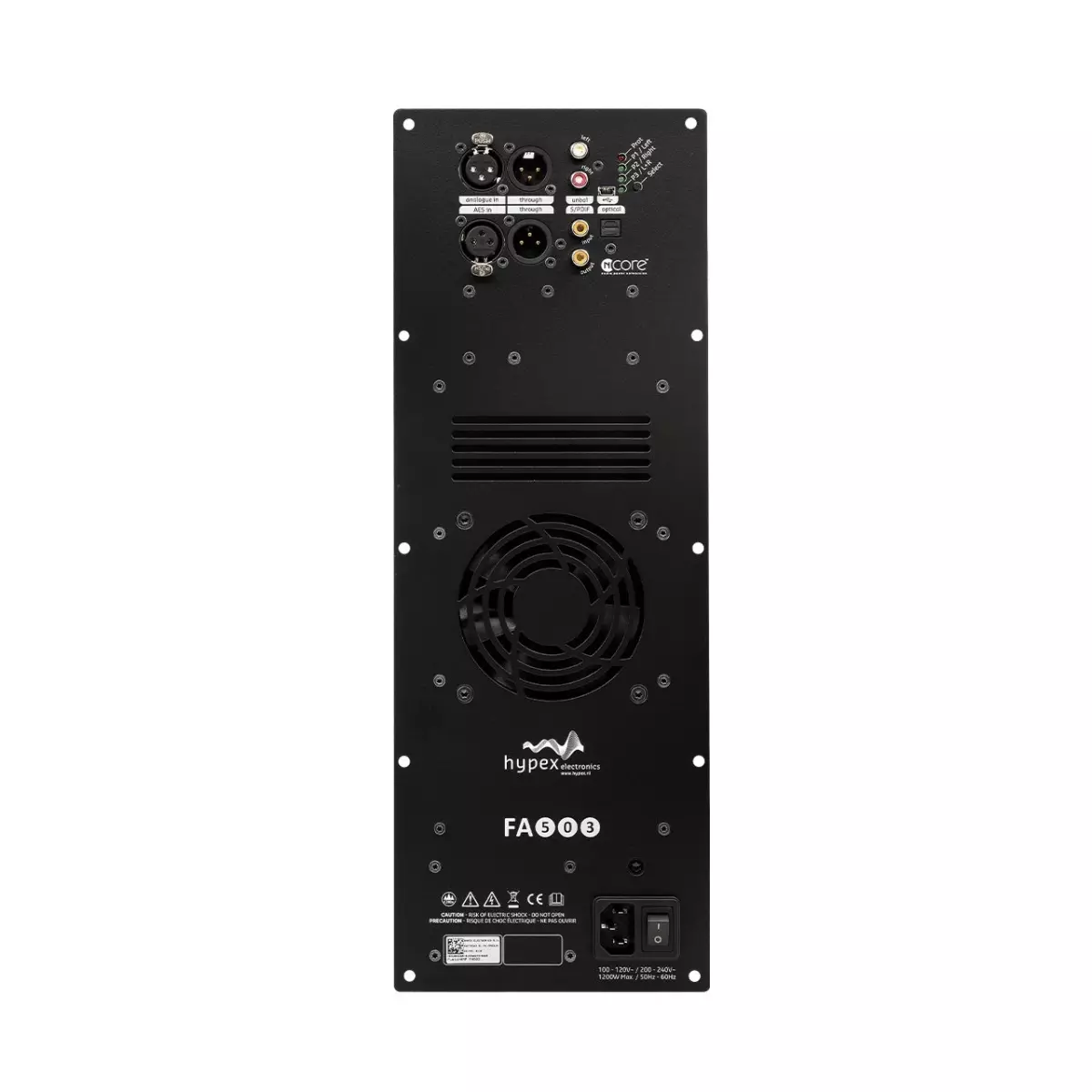 Hypex FusionAmp FA503, Selvbygg, Hypex Electronics B.V., FusionAmp FA503, H05U003268