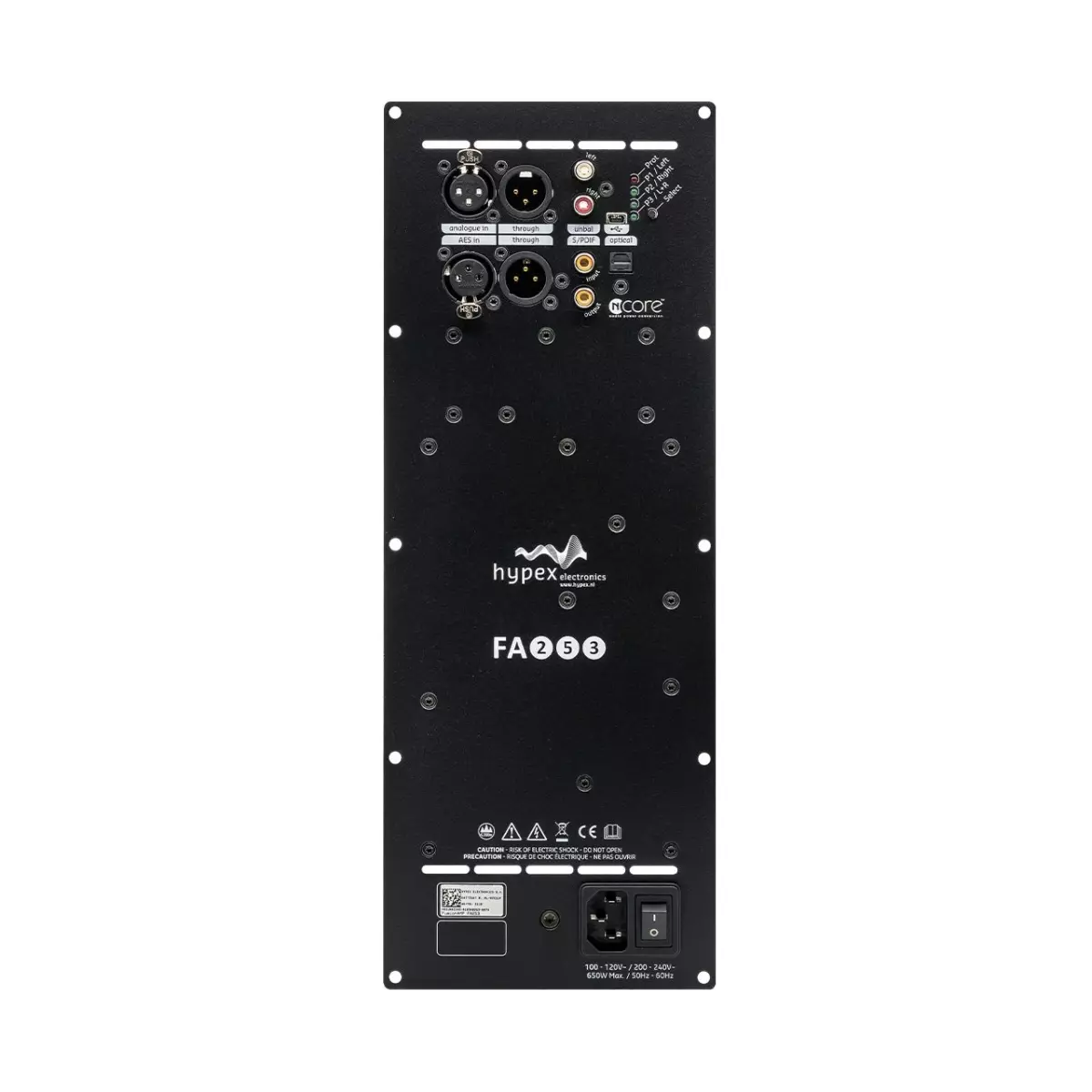 Hypex FusionAmp FA253, Selvbygg, Hypex Electronics B.V., FusionAmp FA253, H05U003265