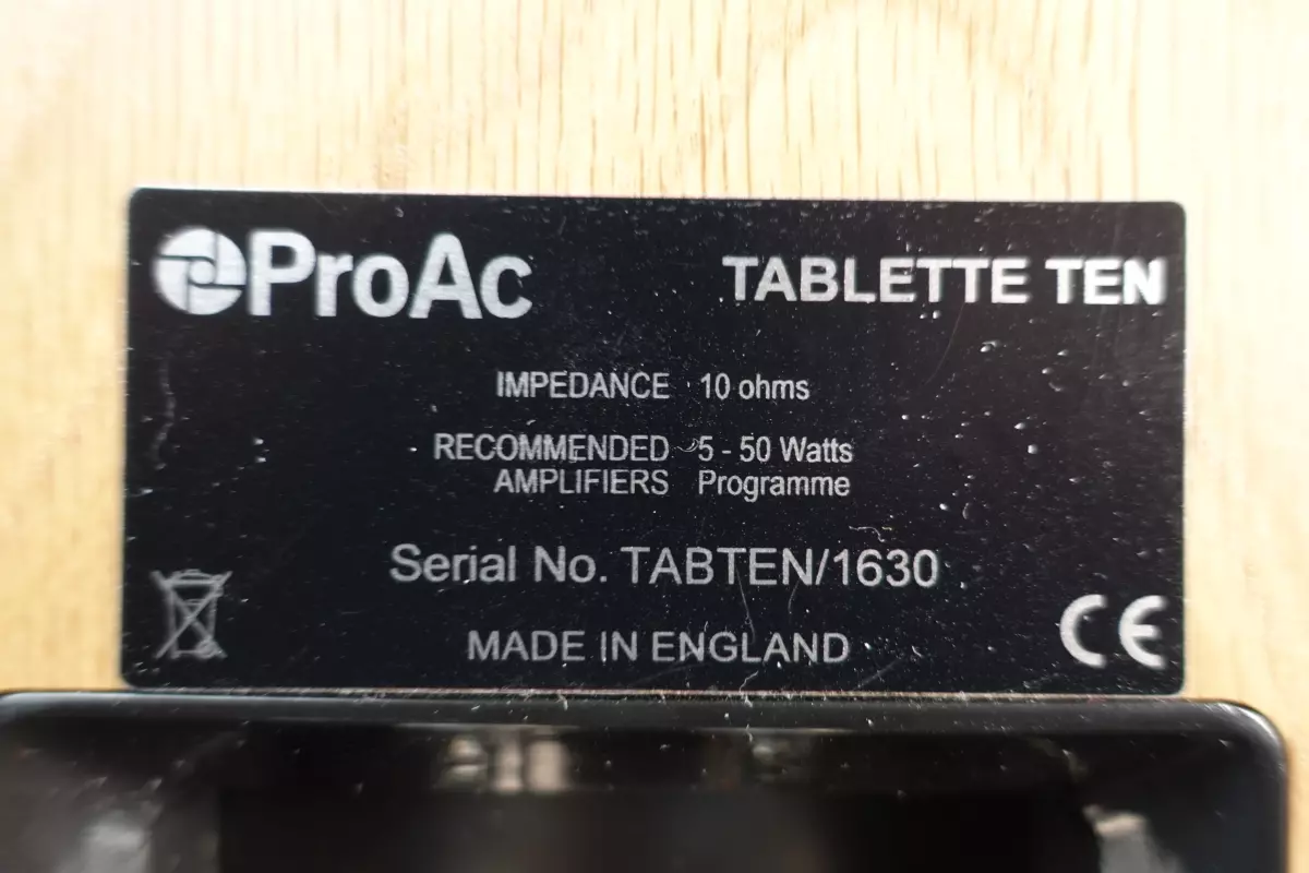 ProAc Tablette Ten Natural Oak - BRUKT, Bruktmarked