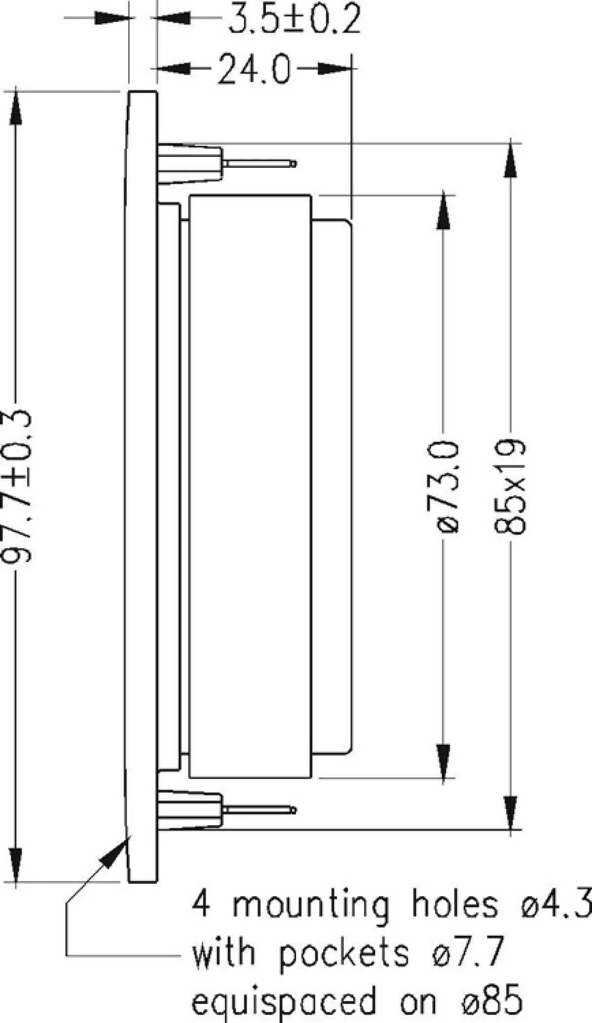 SEAS 22TFF, Selvbygg, SEAS, 22TFF, H1280-06