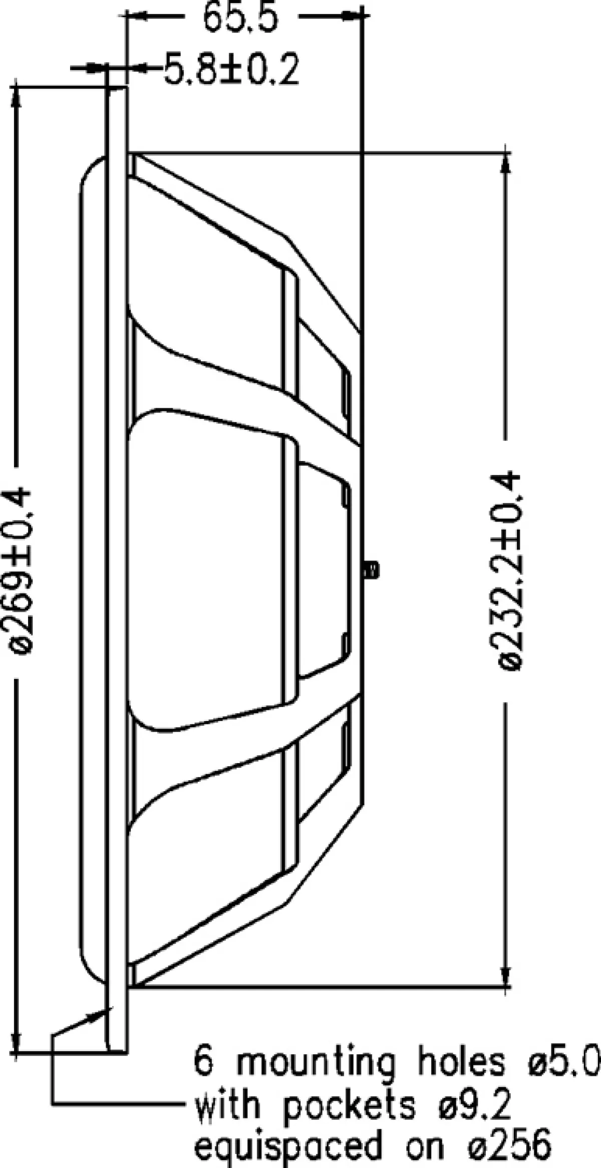 SEAS SP26R, Selvbygg, SEAS, SP26R, H9946