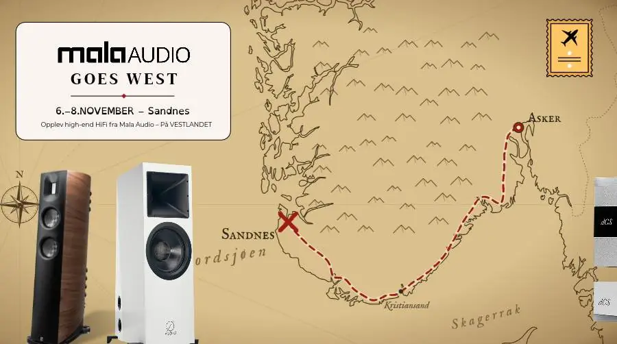 Mala Audio goes West – 6.–8. november i Sandnes