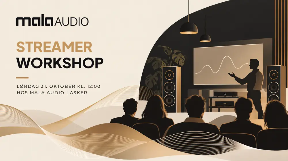 Streamer Workshop hos Mala Audio – lørdag 31. oktober kl. 12:00