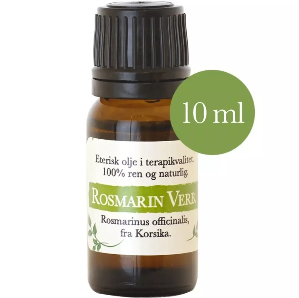 Rosmarin verbenon 10 ml., Velvære & røkelse, Eteriske oljer, Rosmarinus officinalis fra Korsika