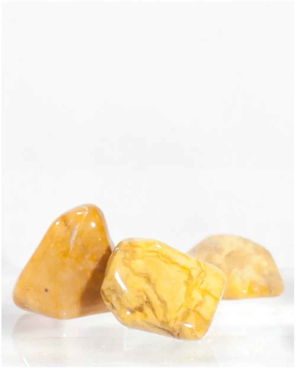 Jaspis gul, 102010, Krystaller & smykker, Krystaller