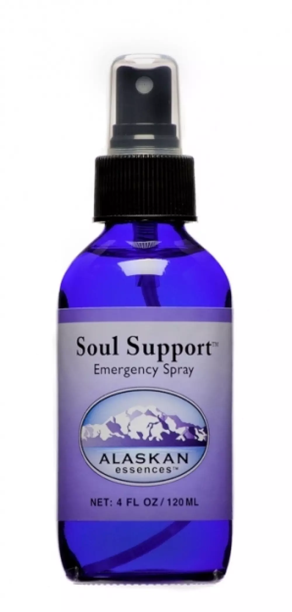 Alaskan Essences - Soul Support 120 ml spray, 691165600046, 102121, Velvære & røkelse, Essenser (Vibrasjonell medisin), Emergency spray