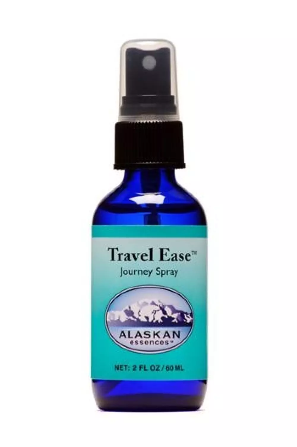 Alaskan Essences - Travel Ease 60 ml spray, Velvære & røkelse, Essenser (Vibrasjonell medisin), Journey spray