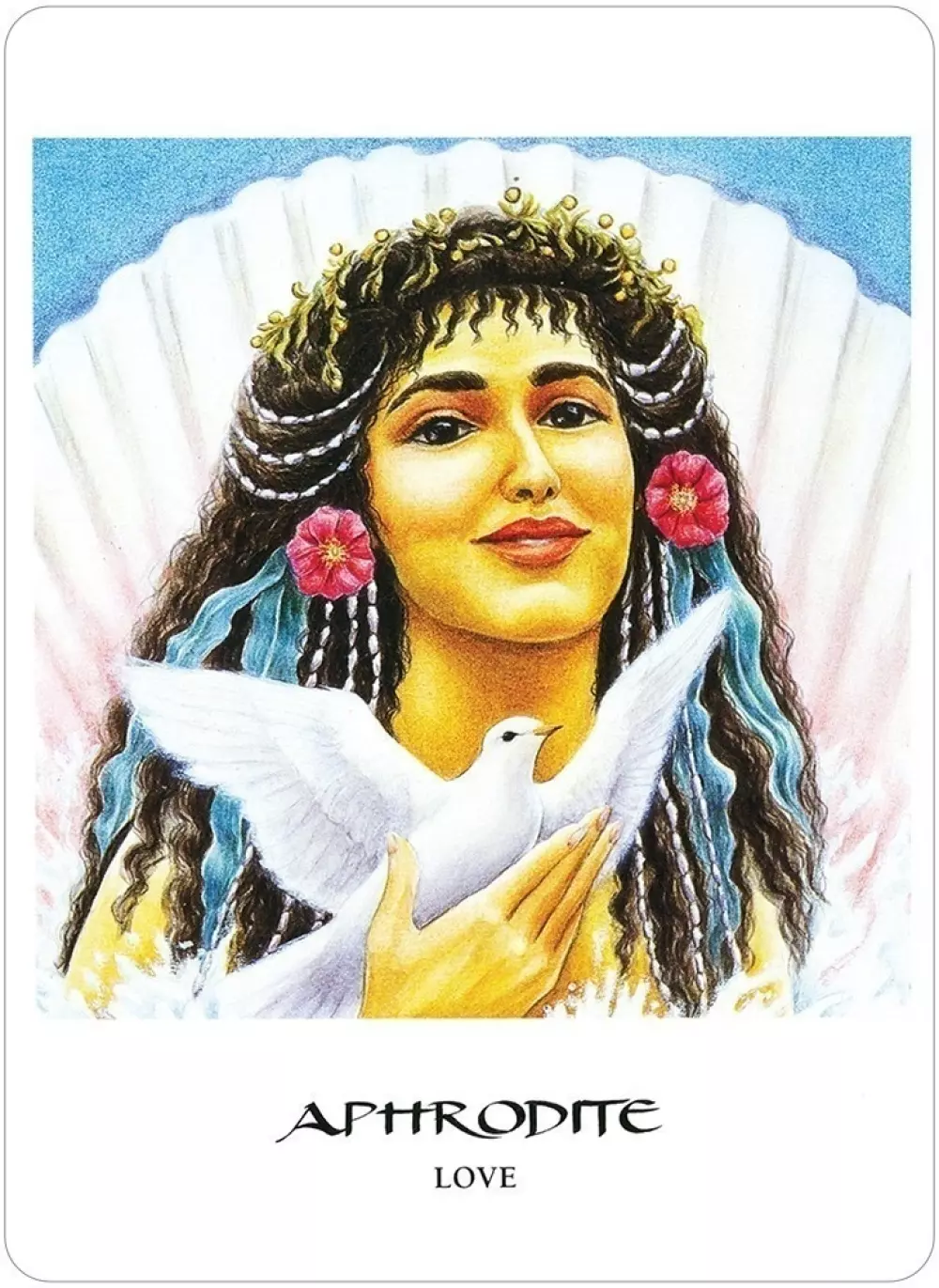 The Goddess Oracle Deck & Book Set The Goddess Oracle sett GOS99 9781572815469 Tarot & orakel Orakelkort