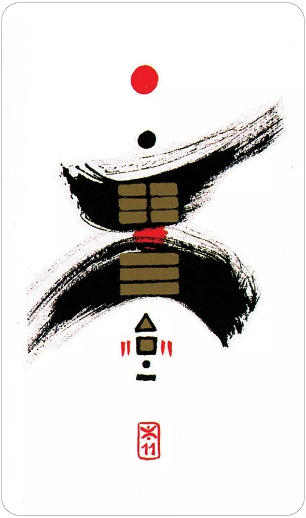 I Ching Holitzka Deck Based on the Ancient Wisdom of China I Ching Holitzka deck HIC64 9781572811164 Tarot & orakel Orakelkort