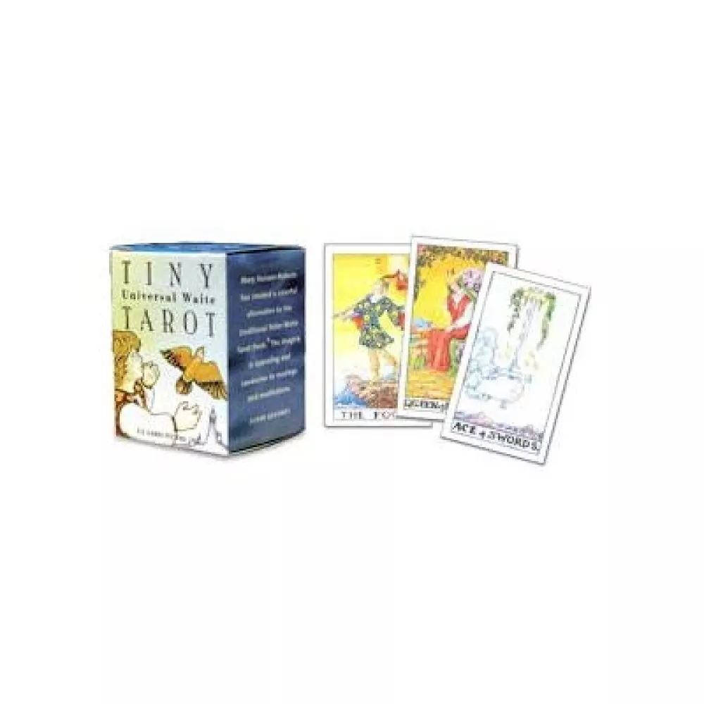 Tiny Universal Waite tarot Tiny universal waite tarot deck TUW78 9781572811225 Tarot & orakel Tarotkort