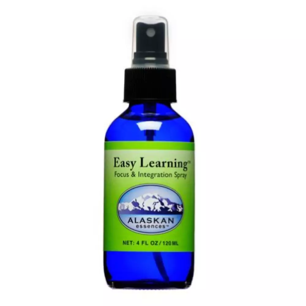 Alaskan Essences - Easy Learning 120 ml spray Focus & Integration Spray Easy learning 120 ml spray 691165600084 Velvære & røkelse Essenser (Vibrasjonell medisin)