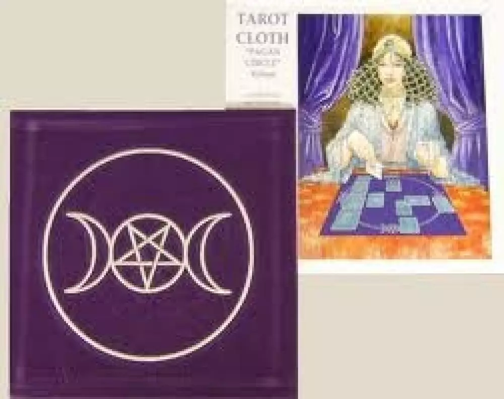 Pagan circle tarotduk 80*80 cm, Tarot & orakel, Tilbehør