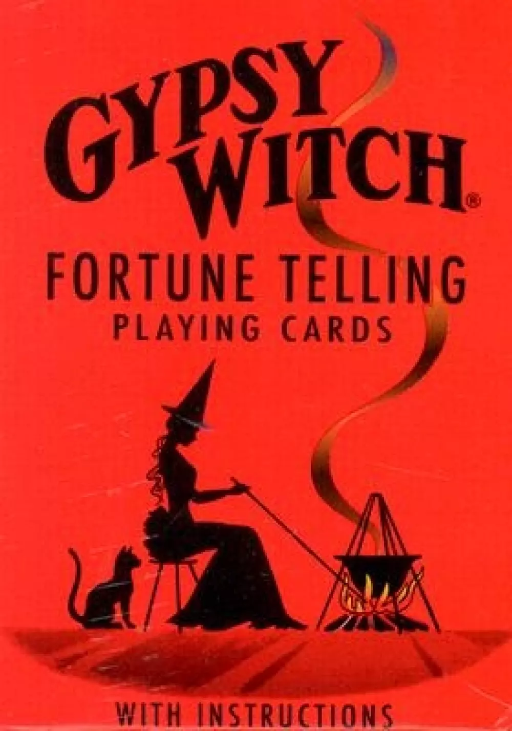 Gypsy Witch Fortune Telling Playing Cards Gypsy witch fortune telling cards GW10 9780880790413 Tarot & orakel Andre kort