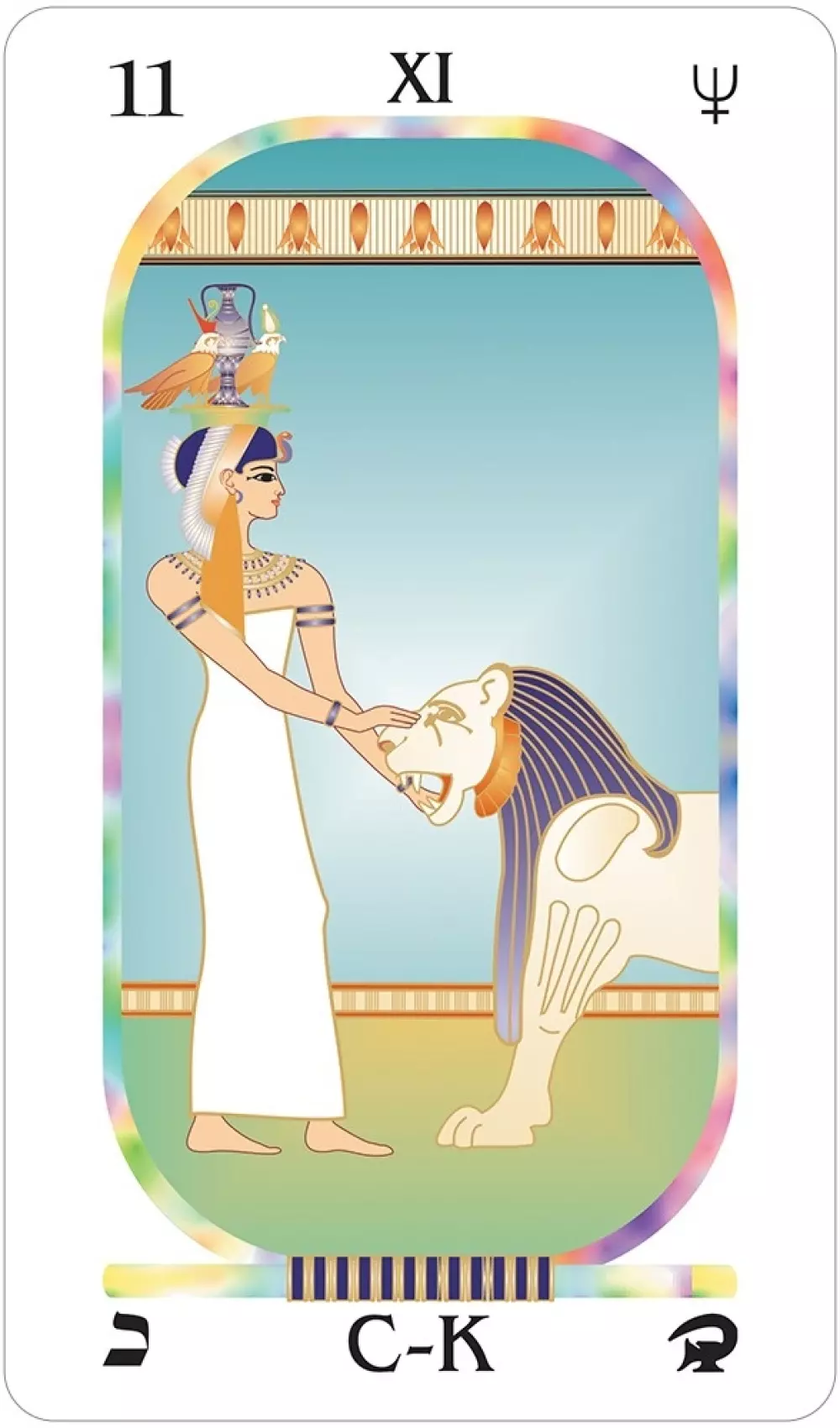 Brotherhood of light - Egyptian tarot BL78 9781572816565 Tarot & orakel Tarotkort