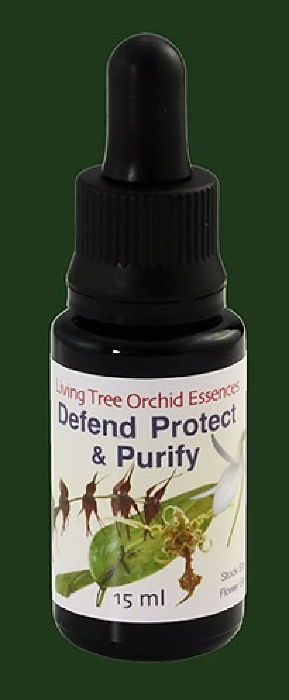 Living Tree Orchid - Defend, Protect & Purify 15 ml, Velvære & røkelse, Essenser (Vibrasjonell medisin), Essens