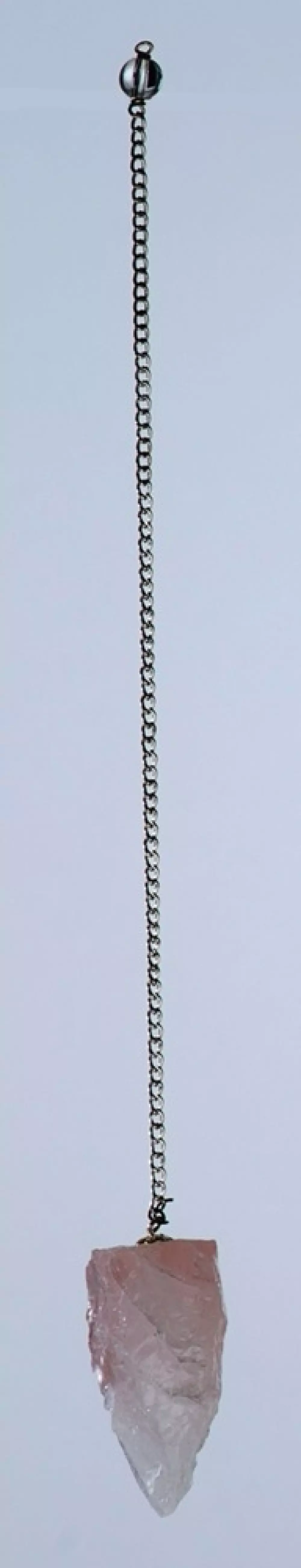 Pendel i rå rosenkvarts PE60 Pendulum: ROUGH ROSE-QUARTZ 12504 Krystaller & smykker Pendler