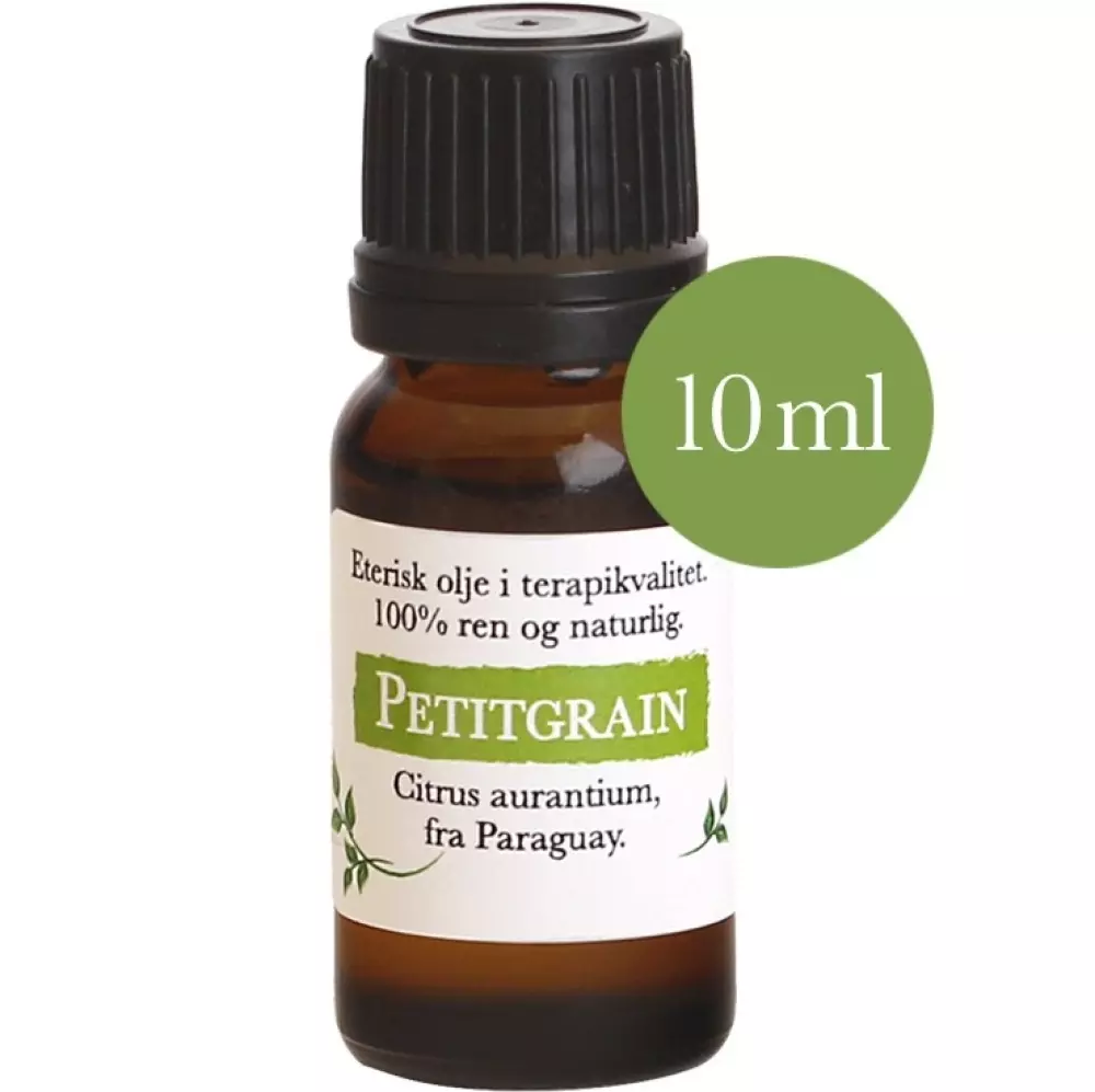 Petitgrain 10 ml., Velvære & røkelse, Eteriske oljer, Citrus aurantium fra Paraguay