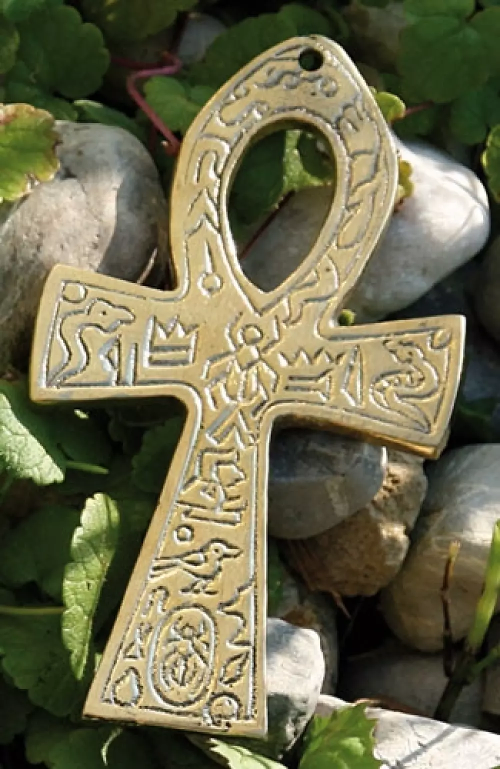 Ankh i messing - 11 cm, Hjem & interiør, Statuer & figurer