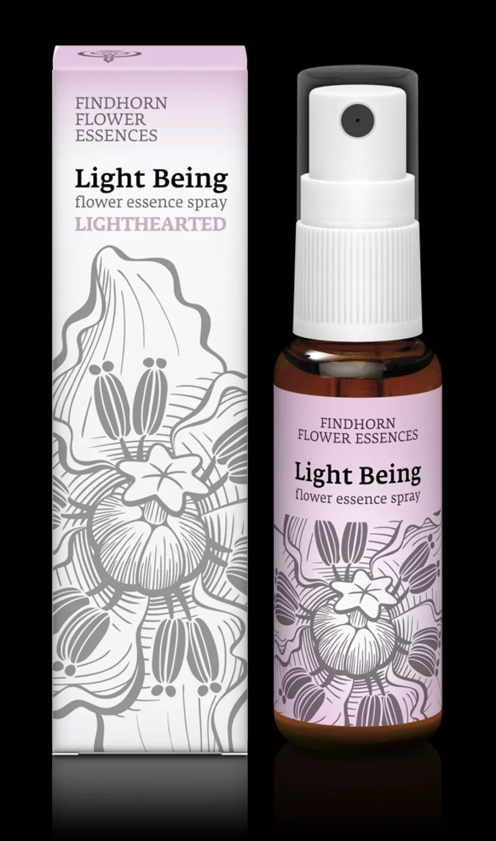 Findhorn - Light being 25 ml spray, 724120023854, 1950035173, Velvære & røkelse, Essenser (Vibrasjonell medisin), Flower Essence spray