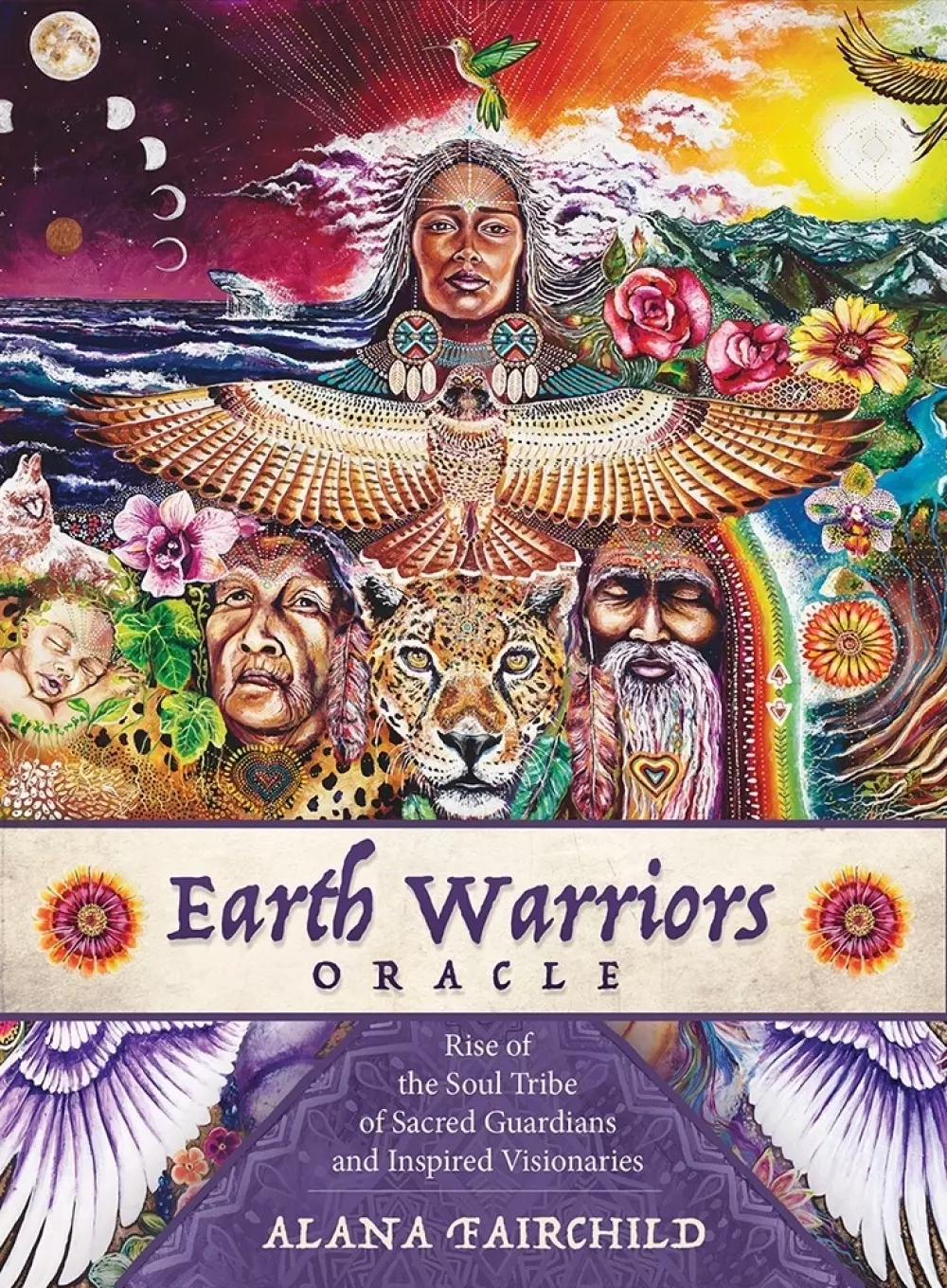 Shaman, native american, animals, tarot, oracle, Earth Warriors Oracle, 9781572819382, 1950035787, Tarot & orakel, Orakelkort, Empowering the Sacred Guardians and Inspired Visionaries