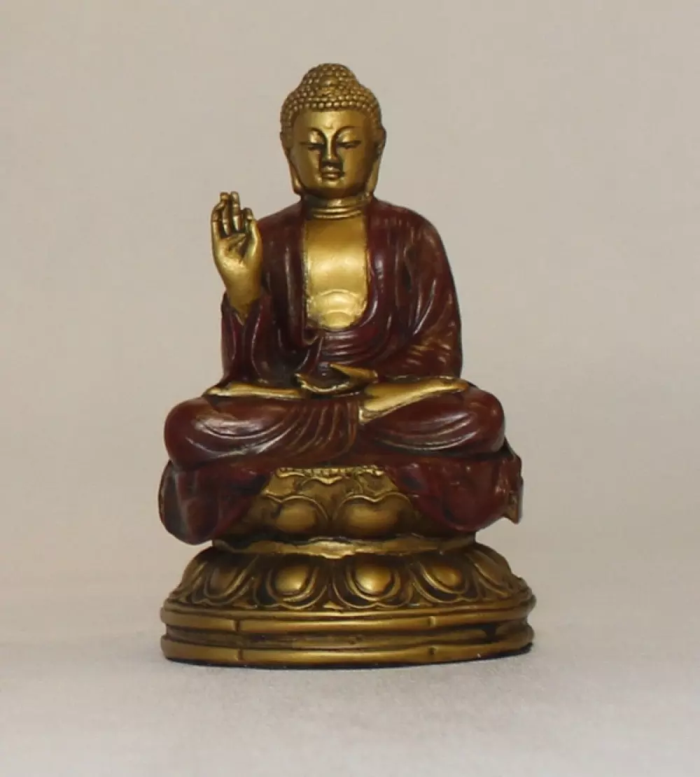 Buddha teaching pose - 11cm, Hjem & interiør, Statuer & figurer