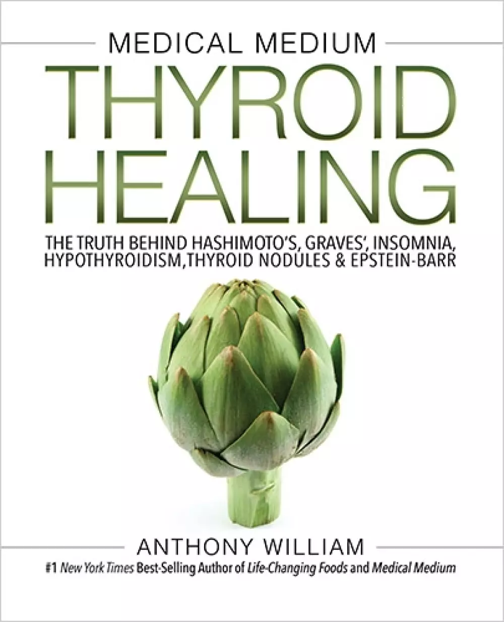 Medical Medium Thyroid Healing, Bøker, Healing, meditasjon & helse, The Truth behind Hashimoto's, Graves', Insomnia, Hypothyroidism, Thyroid Nodules & Epstein-Barr