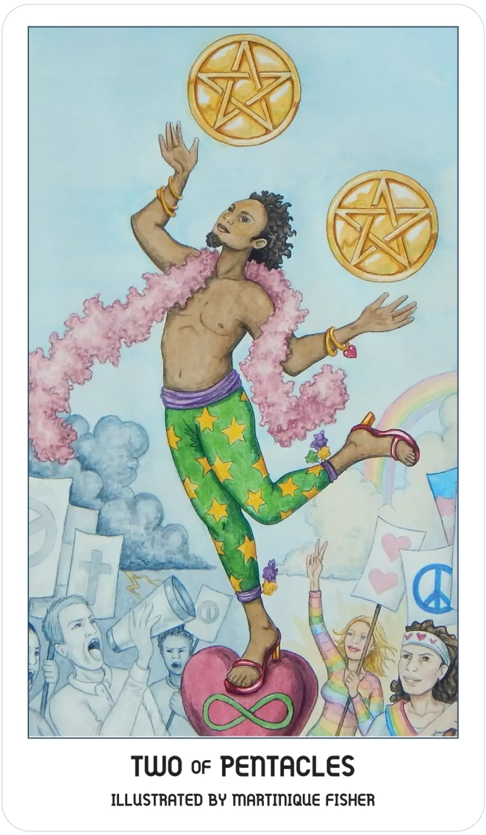 Pride Tarot A Collaborative Deck PRD78 9781646710034 Tarot & orakel Tarotkort