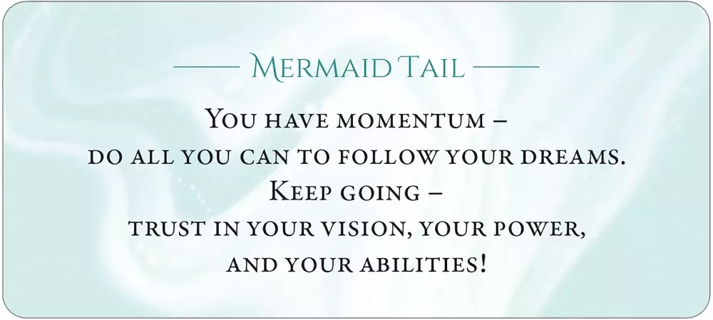 Magickal messages from the mermaids deck 9781646710089 Tarot & orakel Orakelkort