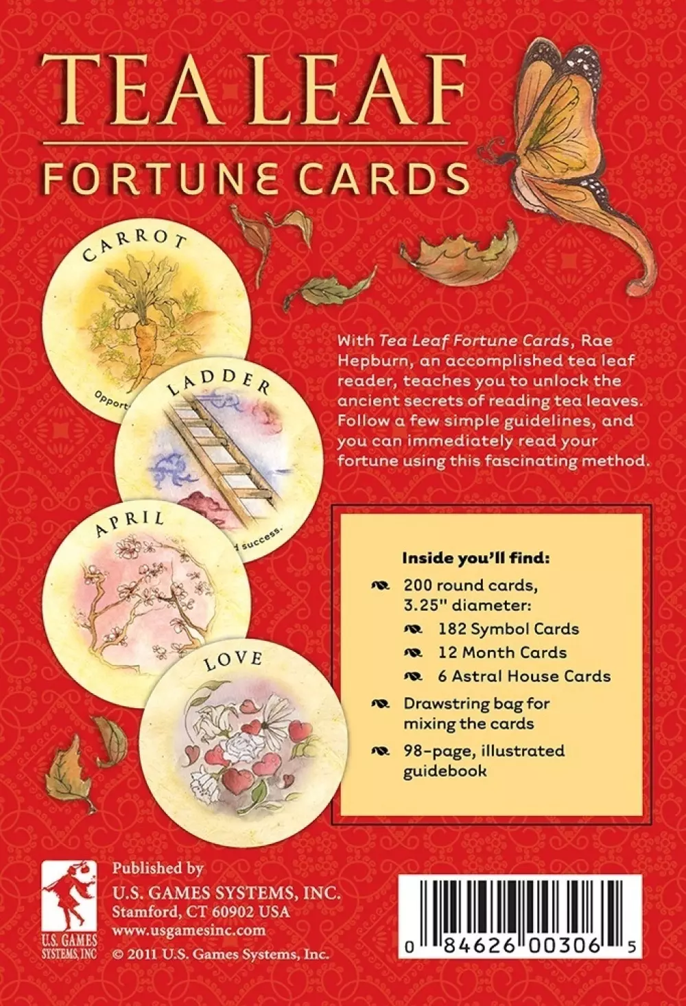 Tea Leaf Fortune cards Tea Leaf Fortune Cards TL182 9781572816701 Tarot & orakel Orakelkort