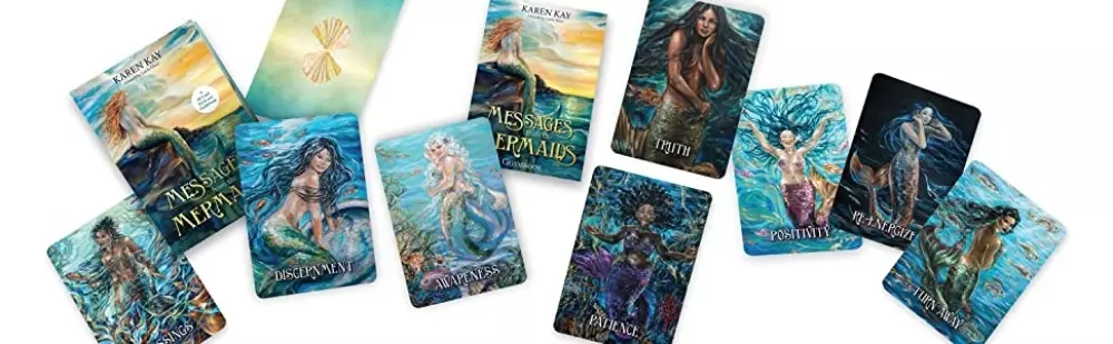 Messages from the mermaids card deck 9781788173414 Tarot & orakel Orakelkort