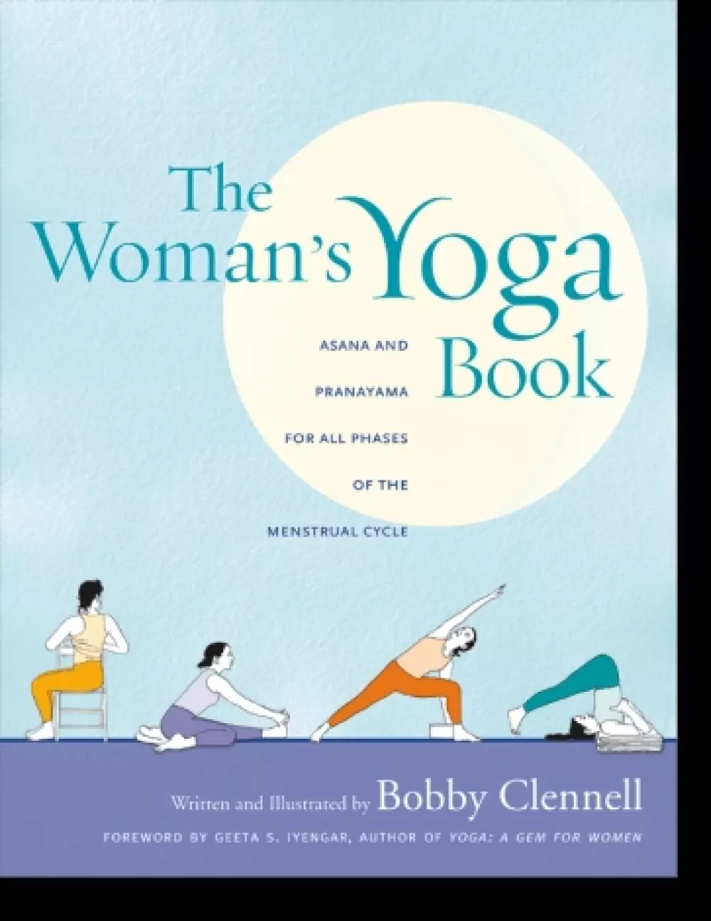 The woman's yoga book, Bøker, Healing, meditasjon & helse, Asana and Pranayama for all Phases of the Menstrual Cycle