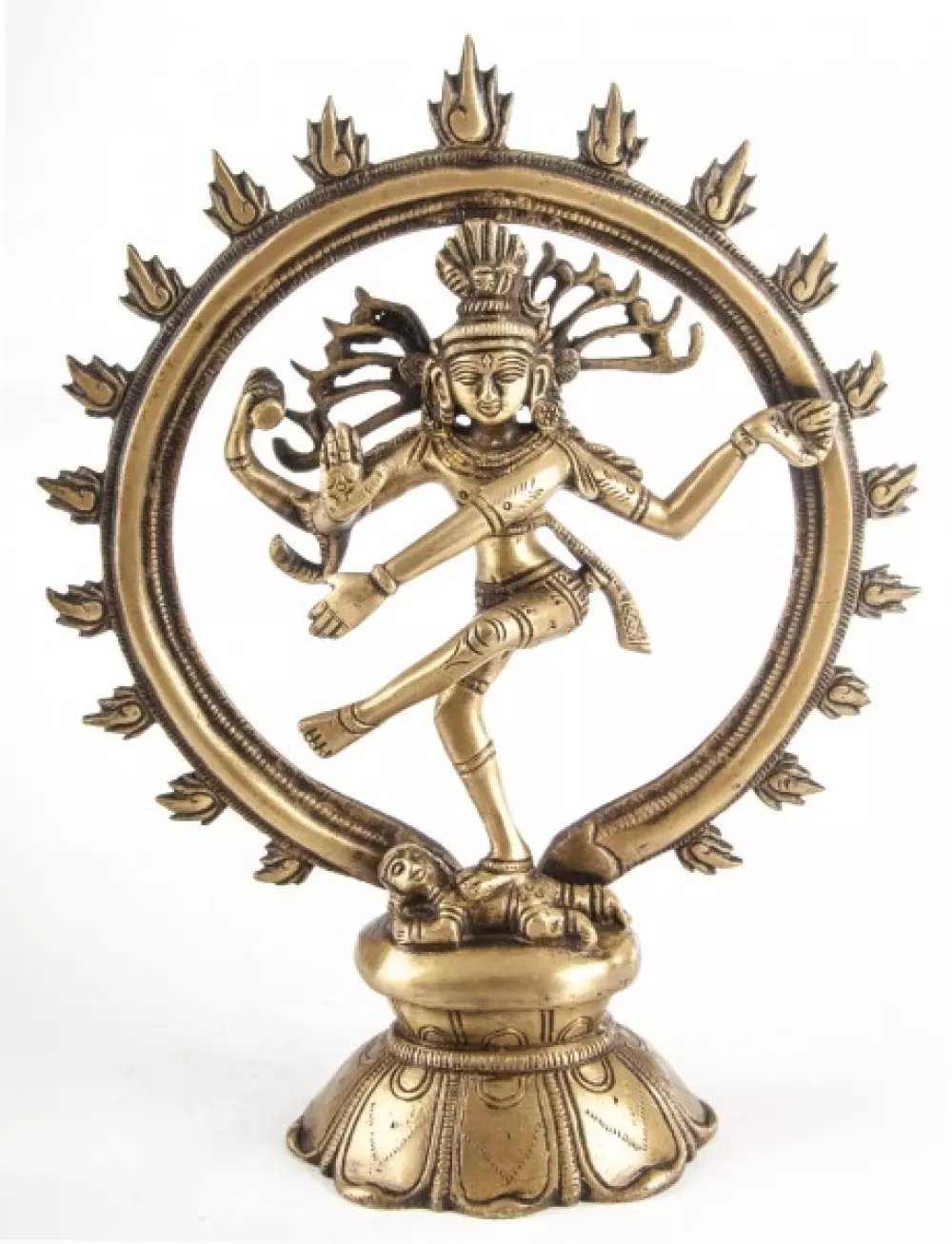 Shiva messing - 24 cm, Hjem & interiør, Statuer & figurer