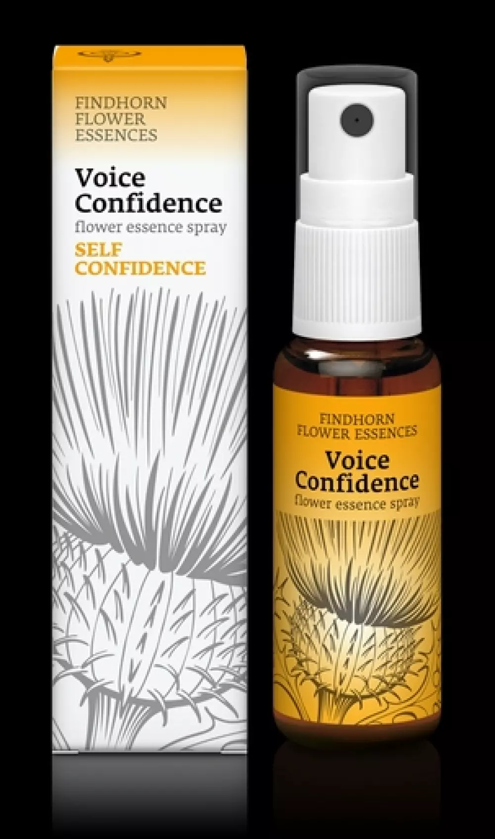 Findhorn - Voice Confidence 25 ml spray, Velvære & røkelse, Essenser (Vibrasjonell medisin), Flower Essence Spray