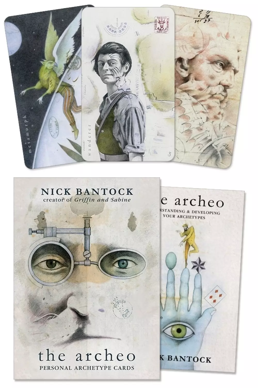 The Archeo - Personal Archetype Cards, Tarot & orakel, Orakelkort, Build Your Inner Life with a Cast of Colorful Archetypes