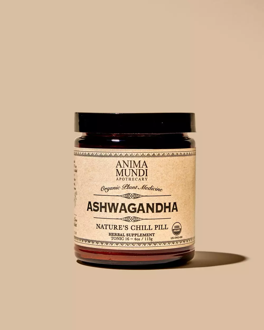 Ashwagandha Nature's Chill Pill Anima Mundi Ashwaganda 113 Grams AM041 850001669016 Supermat & kosttilskudd