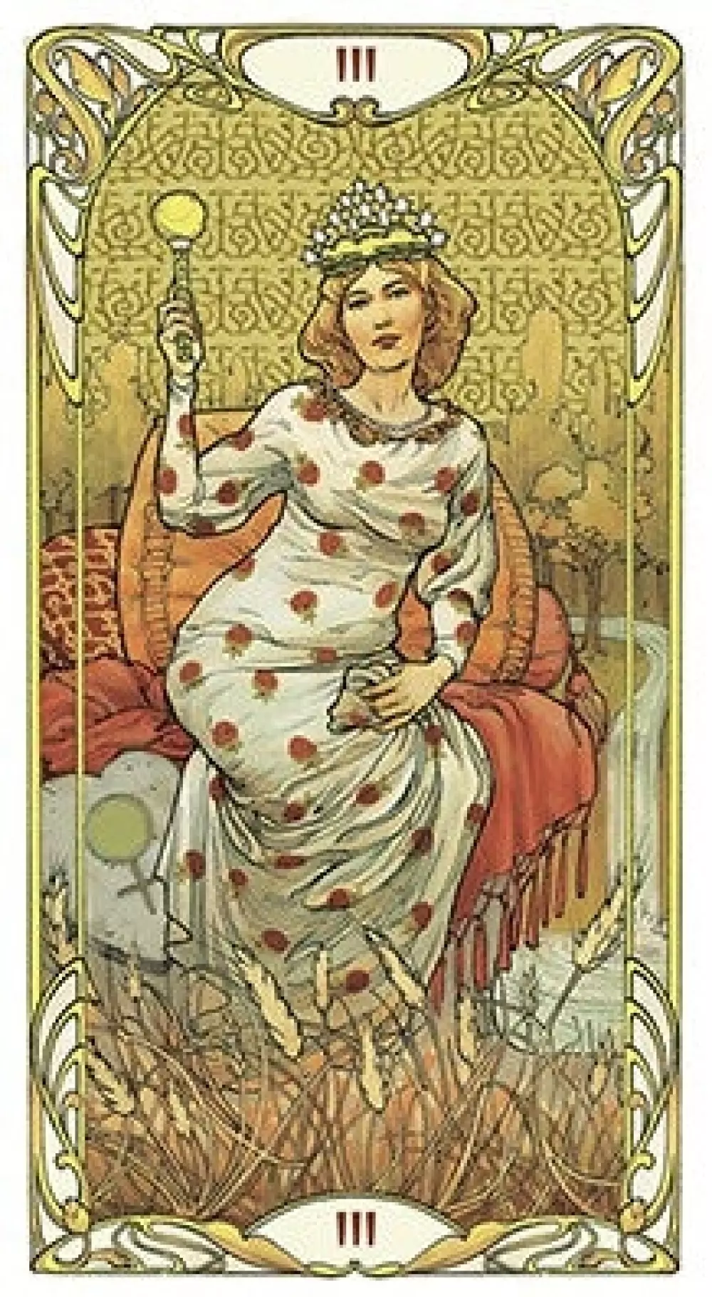 Golden Art Nouveau Tarot 9780738763460 Tarot & orakel Tarotkort