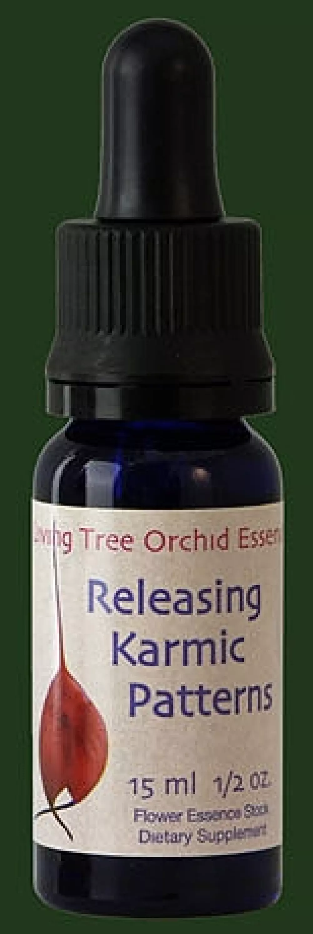 Living Tree Orchid - Releasing Karmic Patterns 15 ml, Velvære & røkelse, Essenser (Vibrasjonell medisin), Essens