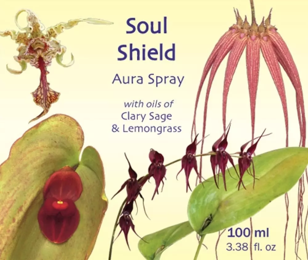 Soul Shield - Aura Spray (Yellow) 100 ml, Velvære & røkelse, Essenser (Vibrasjonell medisin)