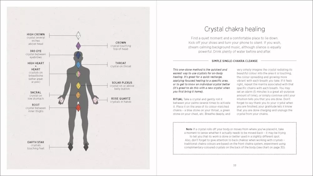 Crystals The Modern Guide to Crystal Healing Crystals 9781787130357 Bøker Healing, meditasjon & helse