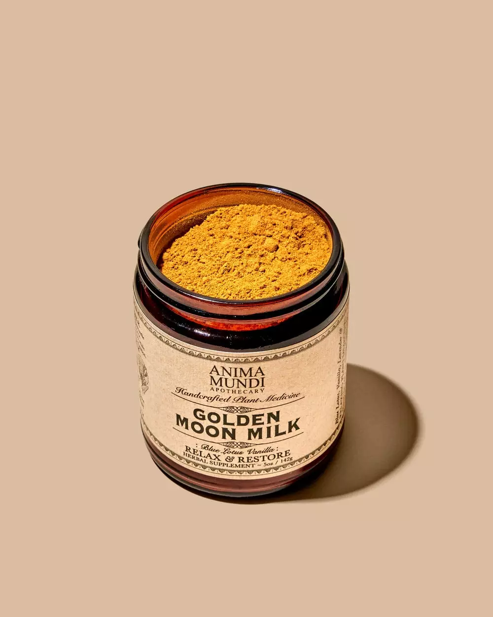 Golden Moon Milk Kosttilskudd - 142g Anima Mundi Golden Moon Milk 142 Gram 850001669306 Supermat & kosttilskudd