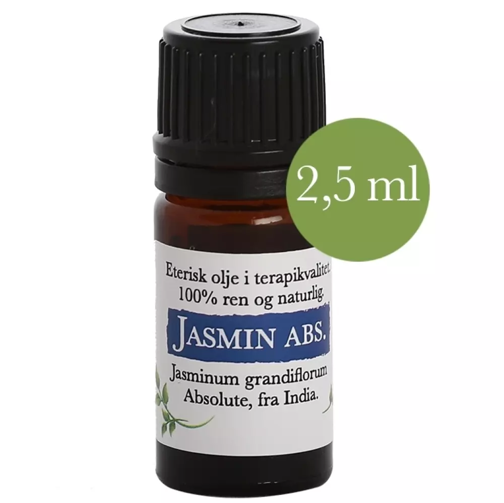 Jasmin absolu 2,5ml, Velvære & røkelse, Eteriske oljer, Jasmin grandiflorum Absolute, India