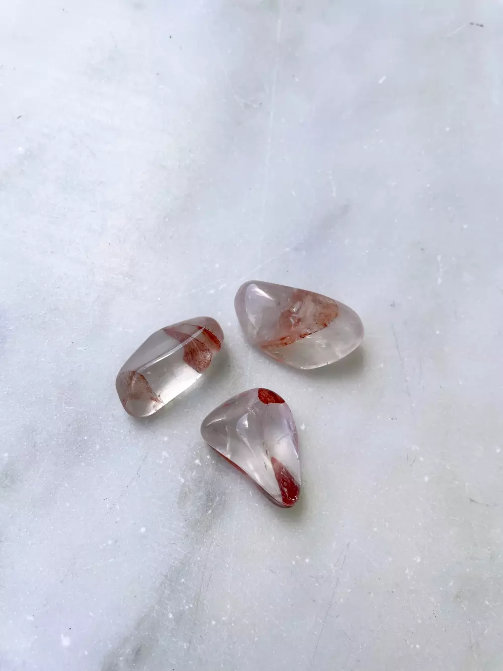 Hematoid/fire quartz - medium, Krystaller & smykker, Krystaller
