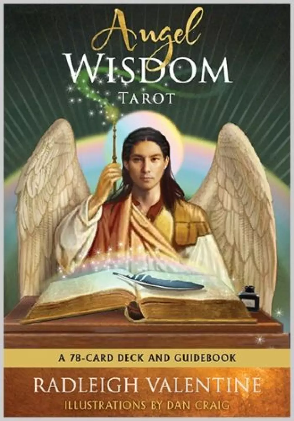 Angel Wisdom Tarot, Tarot & orakel, Tarotkort, A 78-Card Deck and Guidebook