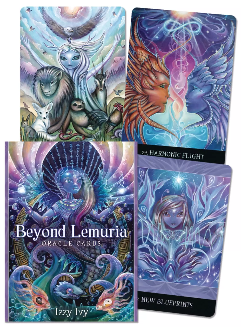 Beyond Lemuria Oracle Cards BLO56 9781646710119 Bøker Urkulturer,sjamanisme & mystikk